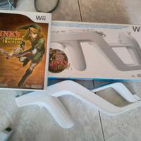Wii Zapper Originale Nintendo + Gioco Link's