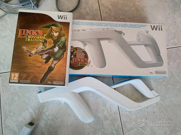 Wii Zapper Originale Nintendo + Gioco Link's