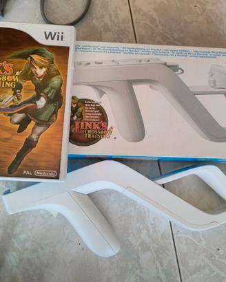 Wii Zapper Originale Nintendo + Gioco Link's