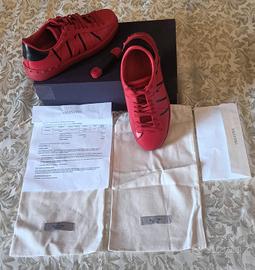 SCARPE VALENTINO LIMITED ERS UOMO NUM 41,ROSSE 