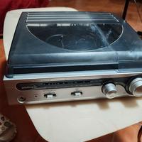 Radio con giradischi 