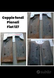 Coppia pianali fondi Fiat 127 e sport
