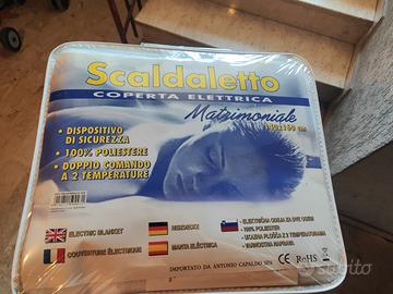 Coperta elettrica matrimoniale
