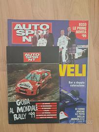 Autosprint 1999 Bar 01 Villeneuve + Mondiale Rally