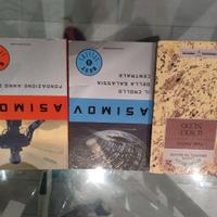 vari libri di asimov