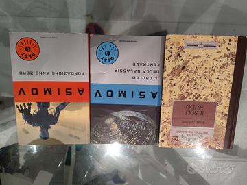 vari libri di asimov