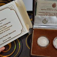 SAN MARINO DITTICO 1986 MONDIALI DI CALCIO MESSICO