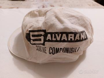 cappellino ciclista anni 70 Salvarani.
