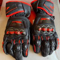 DAINESE Guanti taglia L 9 DRUID D1 LONG IN PELLE N