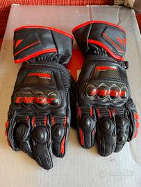 DAINESE Guanti taglia L 9 DRUID D1 LONG IN PELLE N