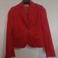 Giacca blazer rossa S Vintage Sangermano 