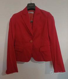 Giacca blazer rossa S Vintage Sangermano 
