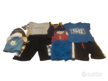 set estivo bambino 3-4 anni