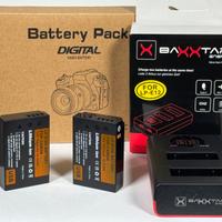 Canon LP-E12 Compatibili 1800mAh + Carica Batterie