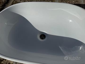 Ciotola Lavabo Flaminia Bianco Latte Originale