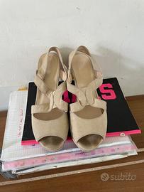 Sandali Nude Peep-Toe n. 41