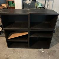 mobile TV BESTÅ IKEA + 2 strutture