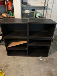 mobile TV BESTÅ IKEA + 2 strutture