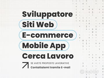 Programmatore Mobile App | Programmatore Siti Web