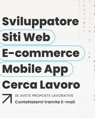 Programmatore Mobile App | Programmatore Siti Web