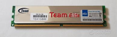 1 GB Team Elite DDR2-800 RAM PC2-6400U CL=5-5-5-15