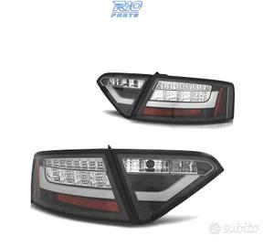 FANALI A LED BAR NERI PER AUDI A5 07-11