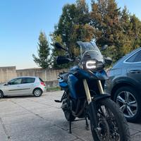 Bmw f800 gs akrapovich+ valigie