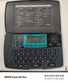 calcolatrice con agenda elettronica 