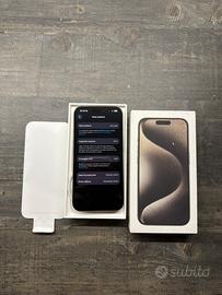 APPLE IPHONE 15 PRO 128 gb ORIGINALE