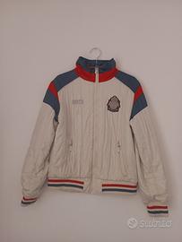 Giacca Datch uomo vintage bianco rosso b