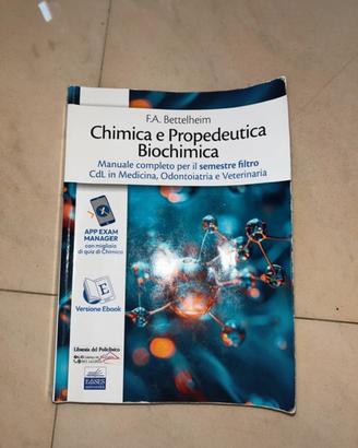 chimica propedeutica e biochimica semestre filtro