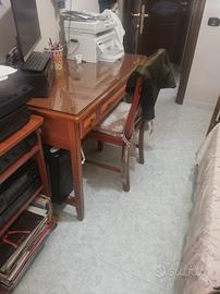 armadio 3,30 metri, scrivania, settimino 