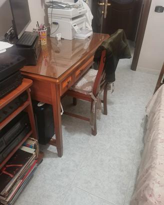 armadio 3,30 metri, scrivania, settimino 