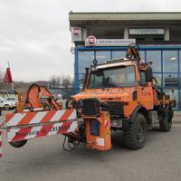 Mercedes Unimog U1250 Lama trincia falcia erba