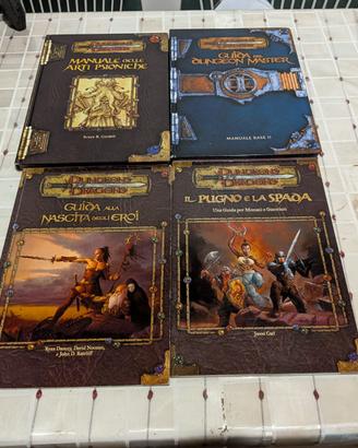 Dungeon and dragons Lotto 3.0 terza edizione D&D