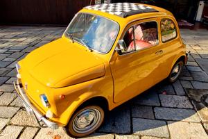 Fiat 500 l 1969 storica gialla
