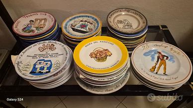 Collezione piatti ristorante e sagre trevigiane