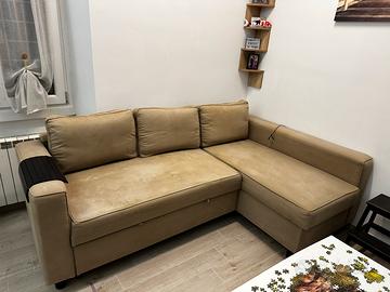 Divano chaise longue ikea manstad 240x150 cm