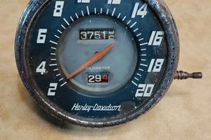 Harley panhead contacilometro