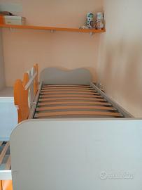 Cameretta due letti salva spazio