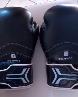 Guantoni BOXE  marca DOMYOS FIGHTING SPORTS 8oz