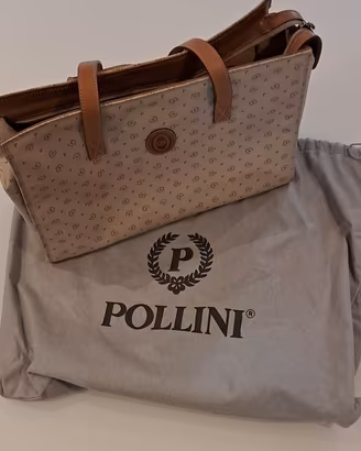 Borsa POLLINI  in pelle con Dustbug 