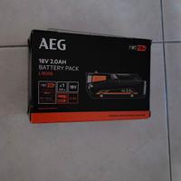 batteria AEG L1820S pro nuova sigillata mai usata 