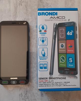 Smartphone Brondi AMICO con accessori