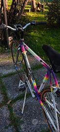 bici da corsa bandiziol d'epoca 