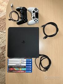 PlayStation 4 + 2 Joystick + 7 giochi