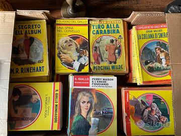 LOTTO 160 LIBRI GIALLI ANNI 40-50-60-70