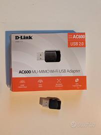 Adattatore Wi-Fi USB D-Link DWA