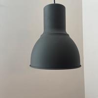 Lampada Ikea Hektar a sospensione 22cm antracite