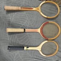 Rare racchette da tennis  vintage in legno